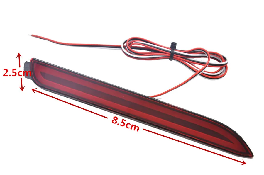 Отражатель направляющий светодиодный задний бампер светильник торможения для