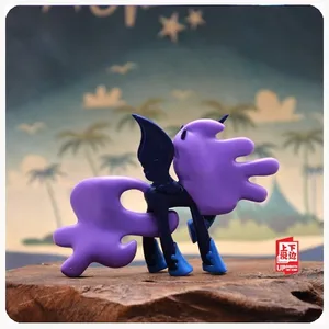 Мягкая игрушечная фигурка лошади кошмар-Луна без запаха пластик