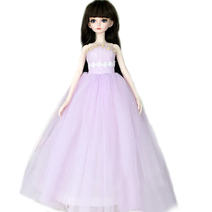 

[wamami] 400# Purple Tube Top Dress/Wedding Dress For 1/3 SD DOD AOD DZ BJD Doll