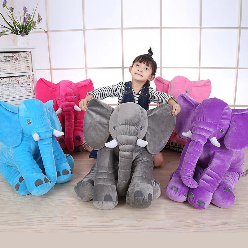 Светодиодная Подушка светильник плюшевый слон подарки на день рождения для