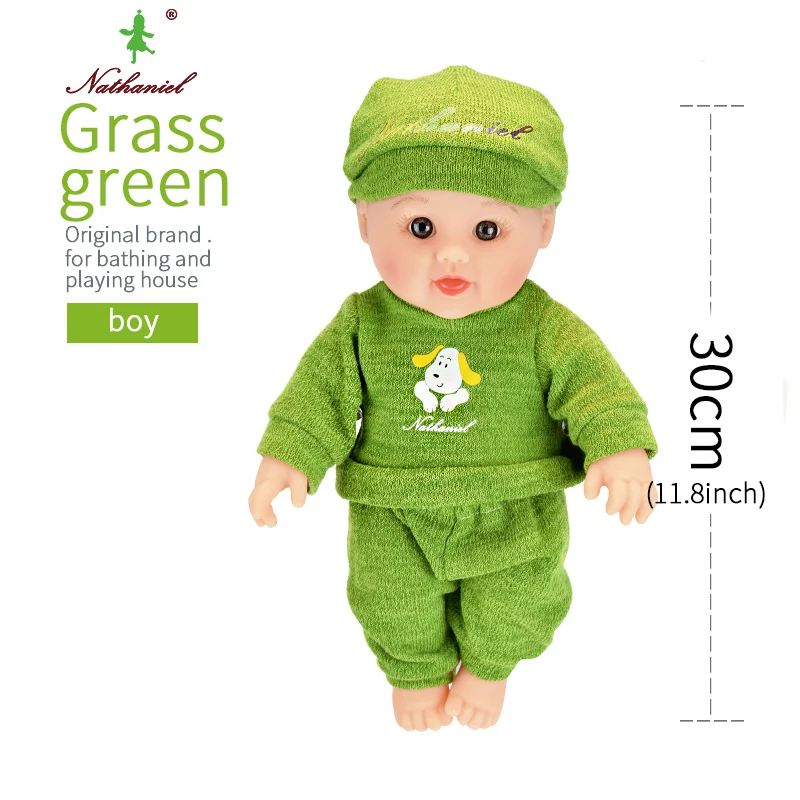 12 дюймов 30 см ткань! Свитер наряд Кукла аксессуар boneca Baby reborn Детская одежда девушка ткань аксессуары платье подарок
