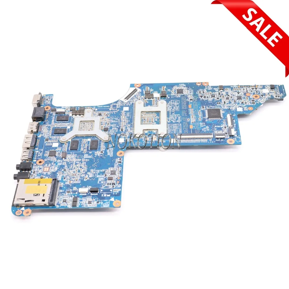 NOKOTION 605320-001 615307-001 материнская плата для ноутбука HP DV7 DV7-4000 серии INTEL HM55 HD 5650 DDR3