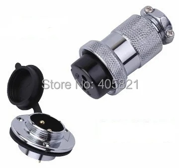 

Круглый разъем с пылезащитной крышкой GX25 25 мм 11 контактов