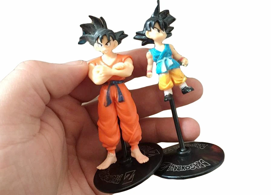 1 шт. Dragon Ball Z фигура freeza Гоку Гохан Аниме Коллекция PVC Моделя с хорошим спросом с стенты поддерживающих колесиков выполнены показать детская игрушка в подарок
