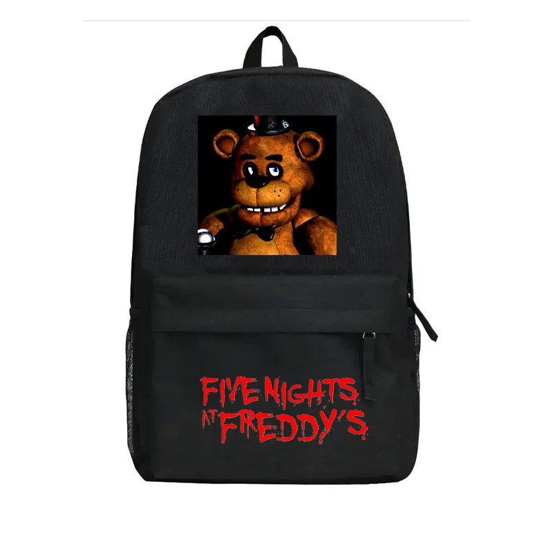 USTBP0152416 Лидер продаж года «Five Nights At Freddy's», «пять ночей рюкзаки для детей с принтом Фредди сумки Чика; Фокси с рисунком персонажей из игры «пять ночей в Фредди» футболка с изображением персонажей видеоигр школьные рюкзаки Дети Любимый сумки - Цвет: USTBP0152416