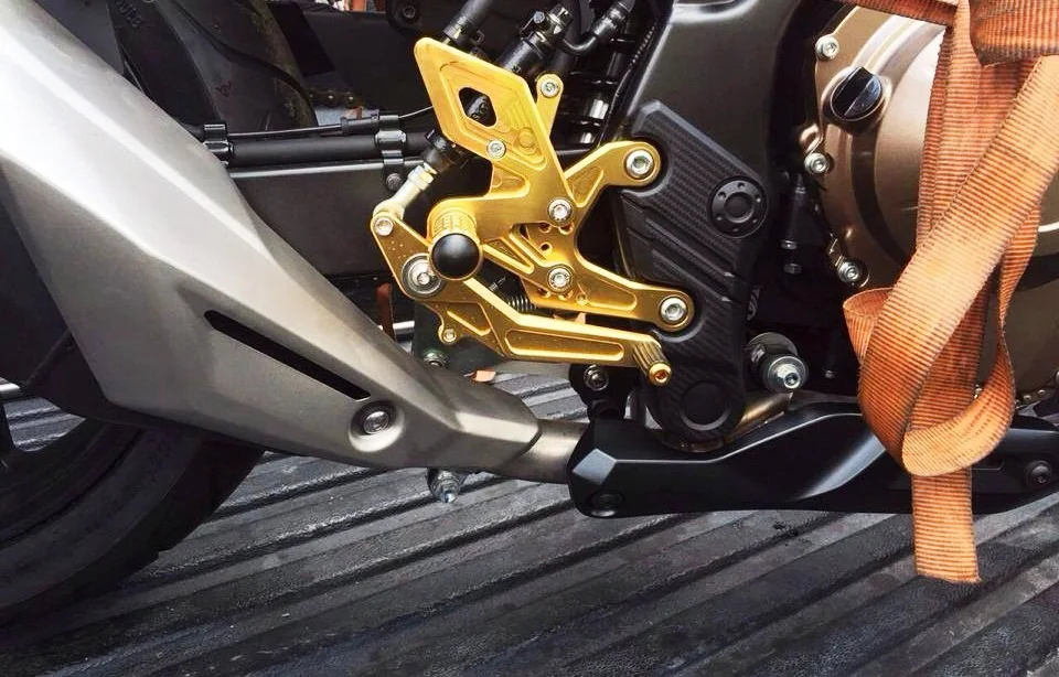 Регулируемый всадник задний Набор Rearsets подножка подножки для ног подножки для Honda CB500F CBR500R CB500 CBR 500 F R