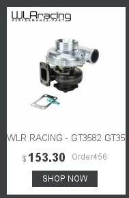 WLR RACING-Универсальный 4 шт./лот полиуретановый выхлоп/Глушитель вешалка удлиненный синий или красный WLR8950