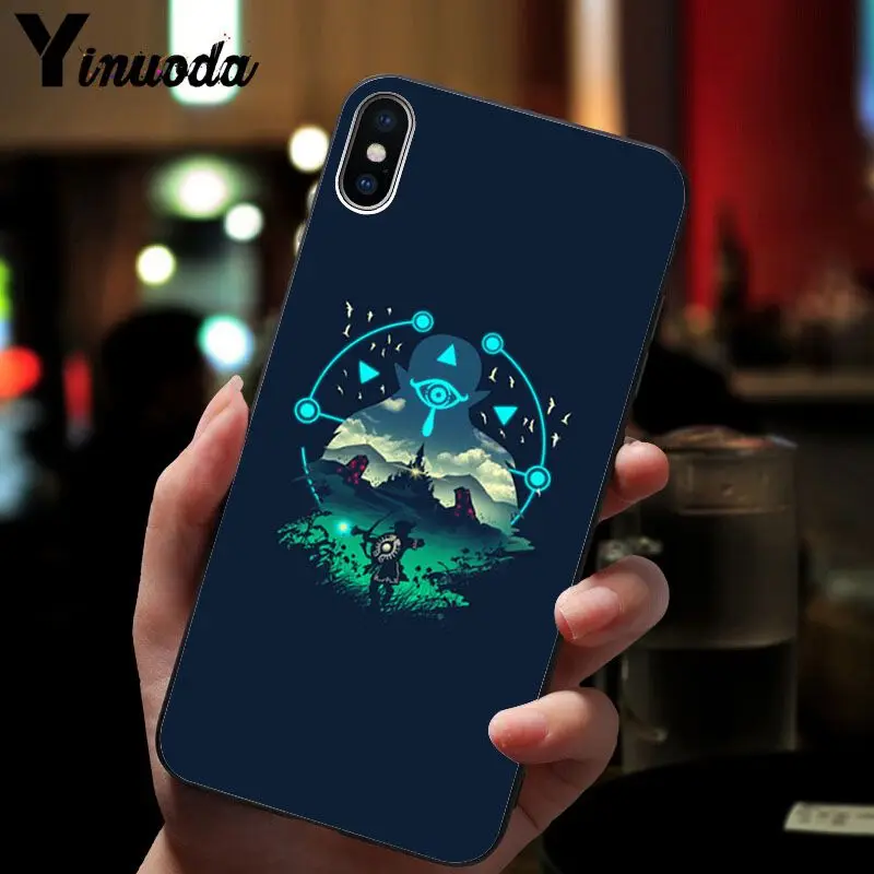 Yinuoda Legend of логотип Zelda Сделай Сам рисунок чехол для iPhone 8 7 6 6S Plus X XS MAX 5 5S SE XR