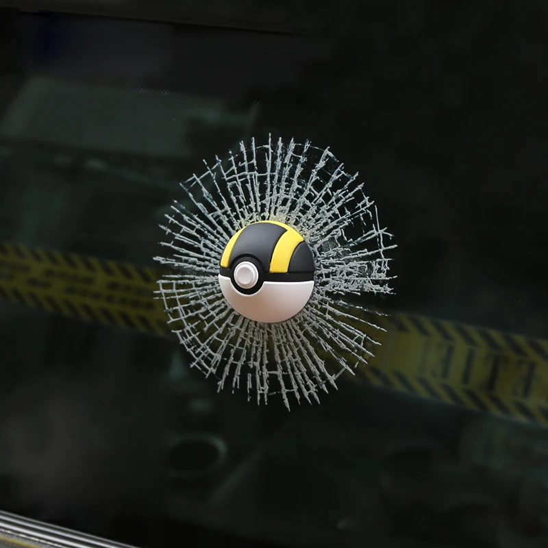 3D Водонепроницаемый Автомобильный Мотоцикл аксессуары авто Pokeball стикер окна