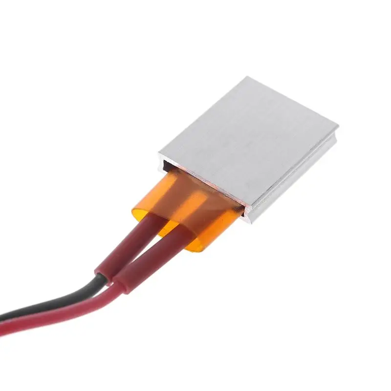 Термостат PTC 12 В AC DC нагревательный элемент постоянная температура алюминиевый