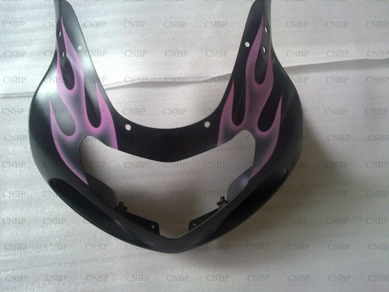 GSX R 600 750 1000 2000 - 2003 K12 Abs обтекатель GSXR 03 02 черный розовый пламя корпус наборы | Дом и