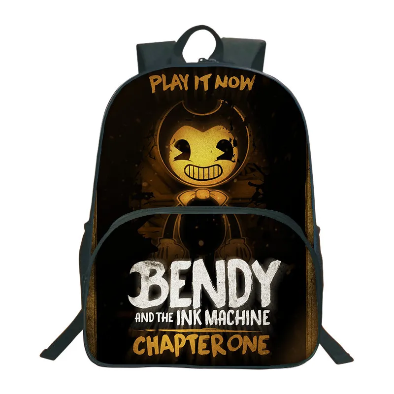 Рюкзаки Bendy And The Ink Machine для детей школьные сумки объемный книжный рюкзак с героями