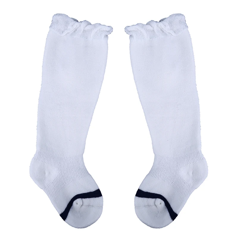 Для девочек осень-зима модные однотонные чулки Детские колготки для Теплые