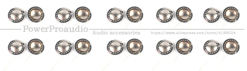 

20 шт./лот диафрагма для JBL Horn 035Ti 4312A 4410 4408 4412 L100T L80T L60G L86T 8 Ом или 4ом