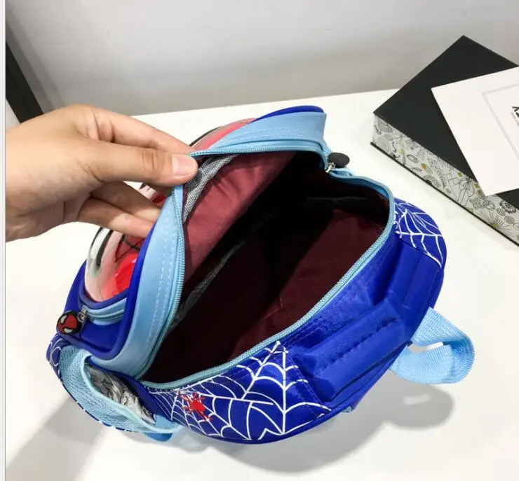 3D человек-паук ученик начальной школы Bookbag мультфильм детская книжная сумка Детский рюкзак