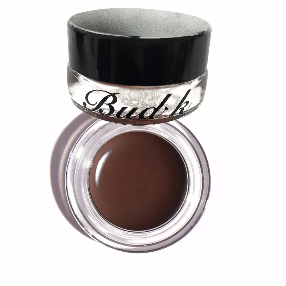 

Good quality BUD K Brand Brown Color Eyebrow Enhancers Maquiagem Makeup Waterproof Eye Brow Filler Beverly Hills Pomade Eyebrow