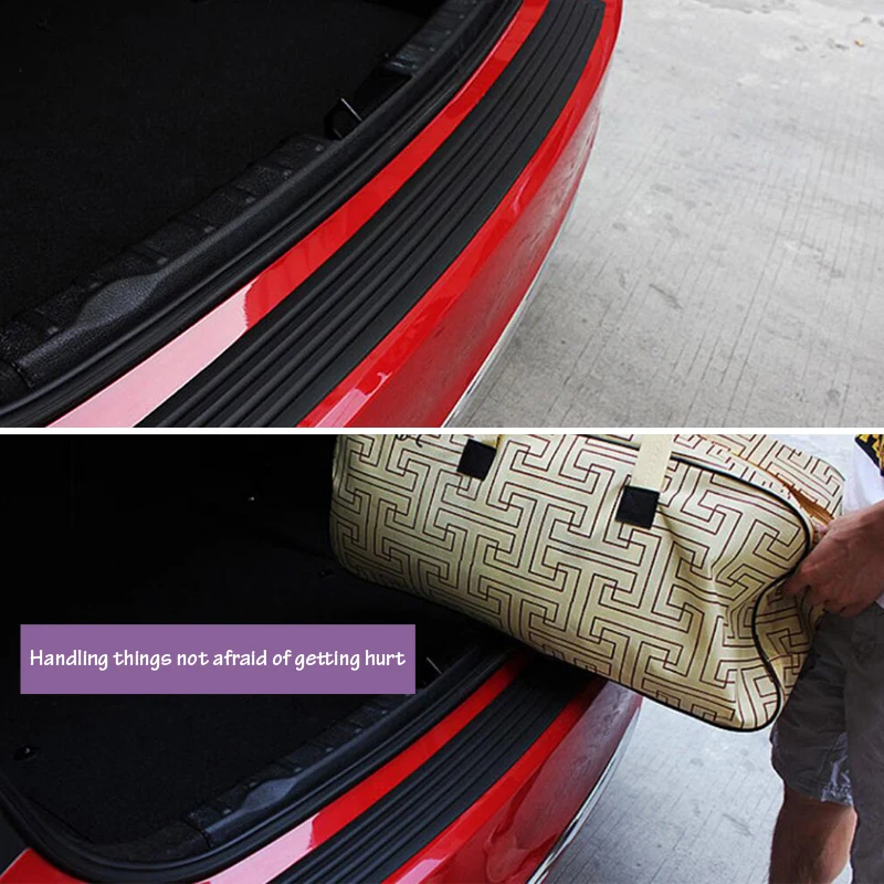 BEMOST автомобильный резиновый Задний защитный бампер защитная накладка для Renault