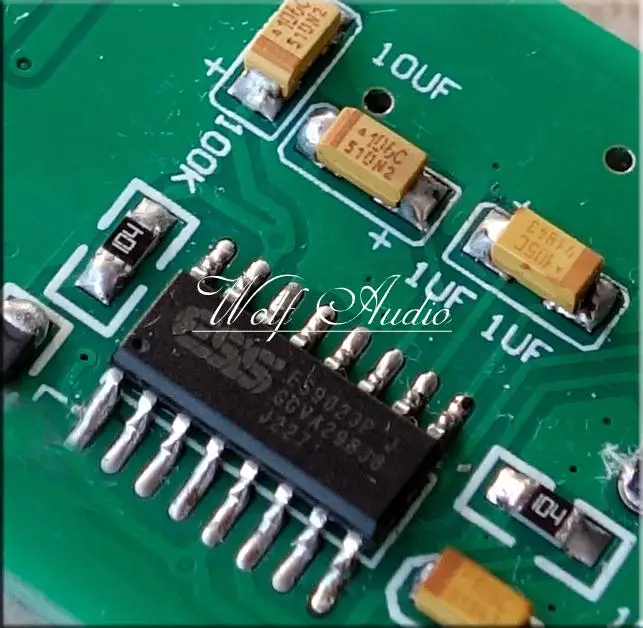 Сборка SA9023 + ES9023 HiFi аудио ЦАП звуковая карта/декодер плата Поддержка 96K 24BIT|audio dac|dac