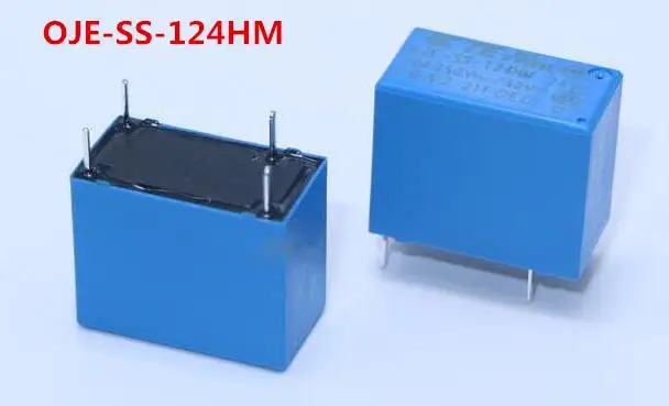 Горячая новинка реле OJE-SS-124HM OJESS124HM 24VDC 10A 24V DIP4