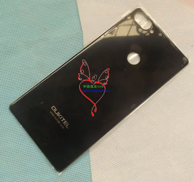Для oukitel mix 2 mix2 задняя крышка из стекла Корпус чехол задняя крышка рамка Корпус s