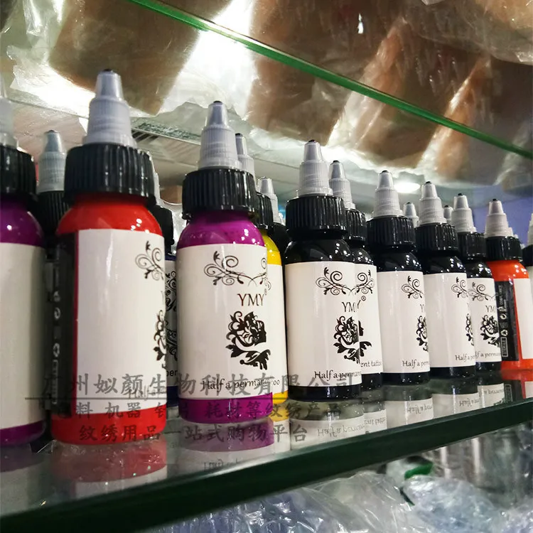 Краска для перманентного татуажа чернила 30 мл макияжа импортные из Германии тела