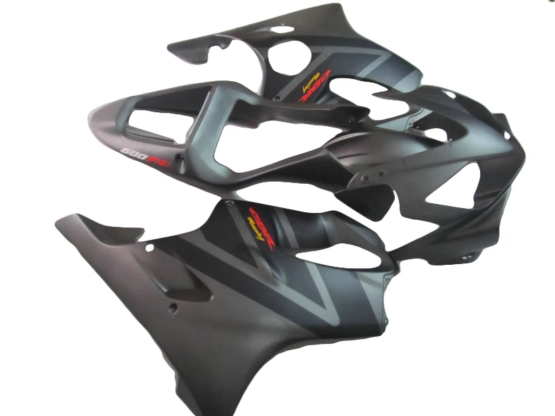 Матовый черный комплект обтекателей для HONDA CBR600 F4i 01 03 02 пользовательские