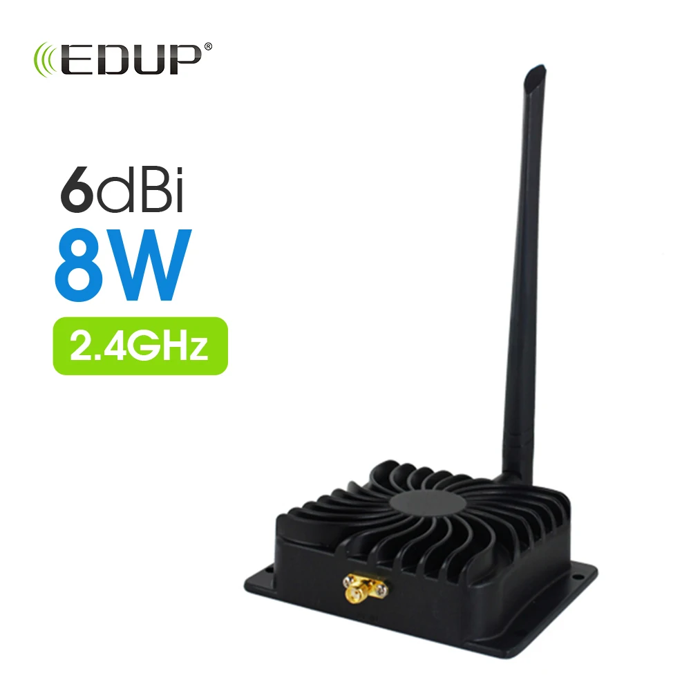 EDUP EP AB003 2 4 ГГц 8 Вт 802.11n беспроводной Wifi усилитель сигнала ретранслятор