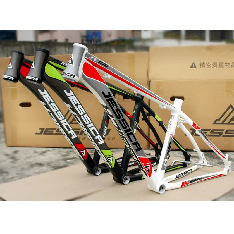 Рама для велосипеда 15," 17" алюминиевая рама для горного велосипеда MTB и гарнитура Ультралегкая рама 26er