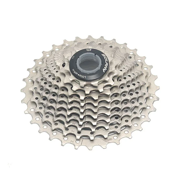 Black cover Bolany велосипед Freewheel 10 скоростная дорожная кассета 11-32 т зубчатая шестерня для велосипеда звездочки для маховика более доступные, чем кассета - Цвет: Black cover