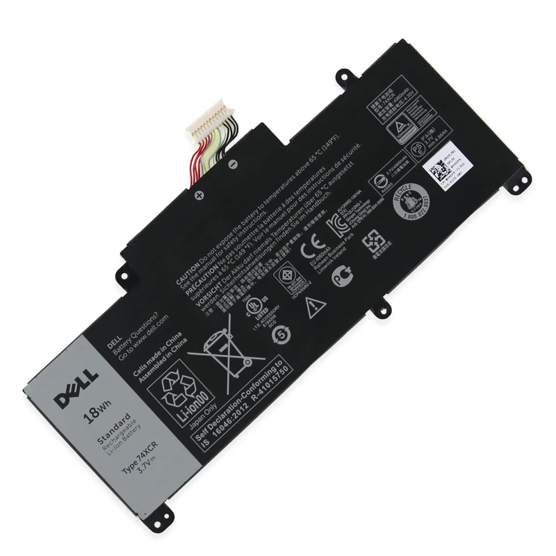 18Wh 3,7 V 74XCR 074XCR Аккумулятор для ноутбука Dell Venue 8 Pro 5830 T01D VXGP6 X1M2Y Tablet Series