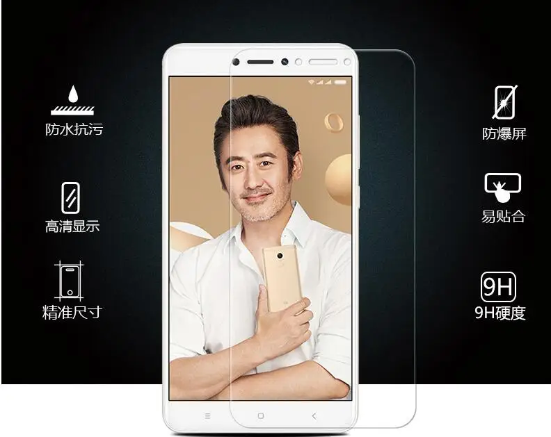 2 шт./лот бренд Carkoci закаленное стекло для Xiaomi Redmi Note 4 5," Redmi Note 4X Pro 9H MTK Helio Премиум протектор экрана