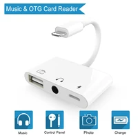 usb 3 camera 3 5mm headphone audio charging splitter3 in 1 otg device adapter with charging and 3 5mm aux jack for iphone xsmax