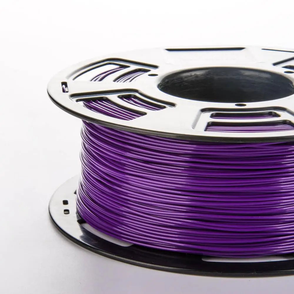 Violet-PLA Нить для 3d принтера PLA ABS PETG TPU мраморный Нейлон Металл углеродное волокно 1 кг/рулон 1,75 мм Материал PLA расходные материалы для 3d принтера - Цвет: Violet-PLA