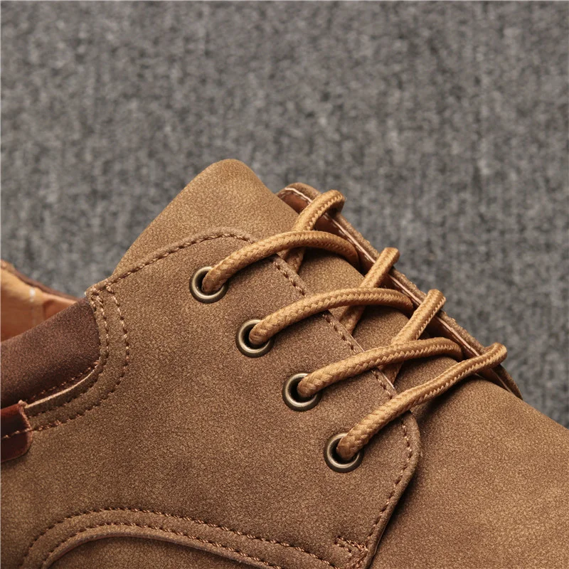 2019 Spring Men leather shoes driving luxury fashion designer brand casual male oxford #W332 | Обувь