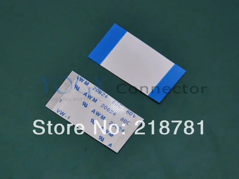 

10x New AWM 20624 80C 60V VW-1 FFC Ribbon Cable, Flex Flat Cable, L= 30mm (3cm), W=15.5mm, 0.5mm Pitch, 30pin, Positive
