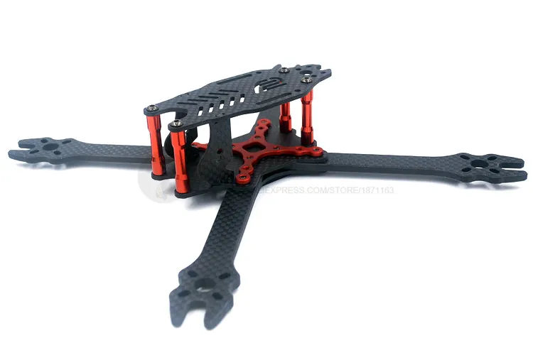 Новейший DIY FPV cross racing мини-Дрон F2 mito 210 из чистого углеродного волокна рамка для
