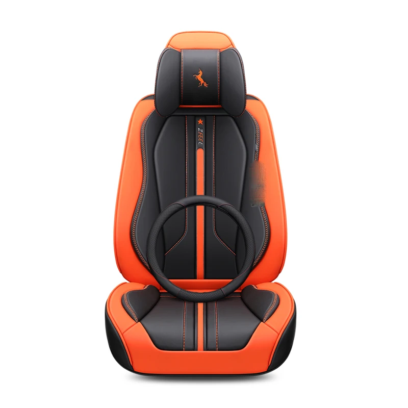 3D чехол на сиденье автомобиля с объемным дизайном черного синего белого цветов