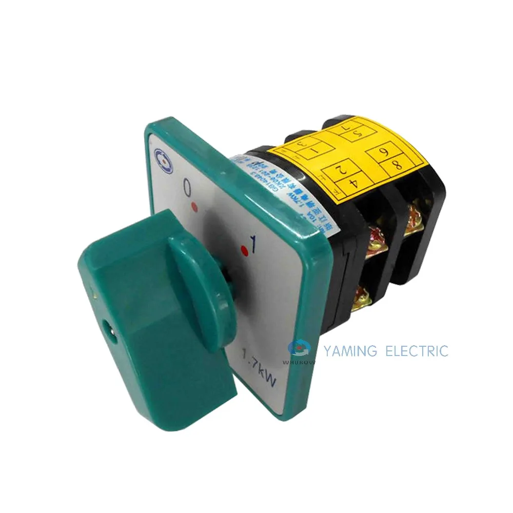 HZ5 10/1 7 L02 поворотный переключатель 2 позиционный 0 1 ВКЛ ВЫКЛ 10 А фазный кулачковый
