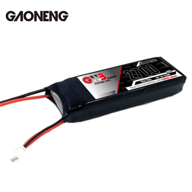 Высокое качество Gaoneng ГНБ 2700 mAh 15C 2 S 7 4 V/3 11 1 V Перезаряжаемые LiPo Батарея с XT60 Разъем