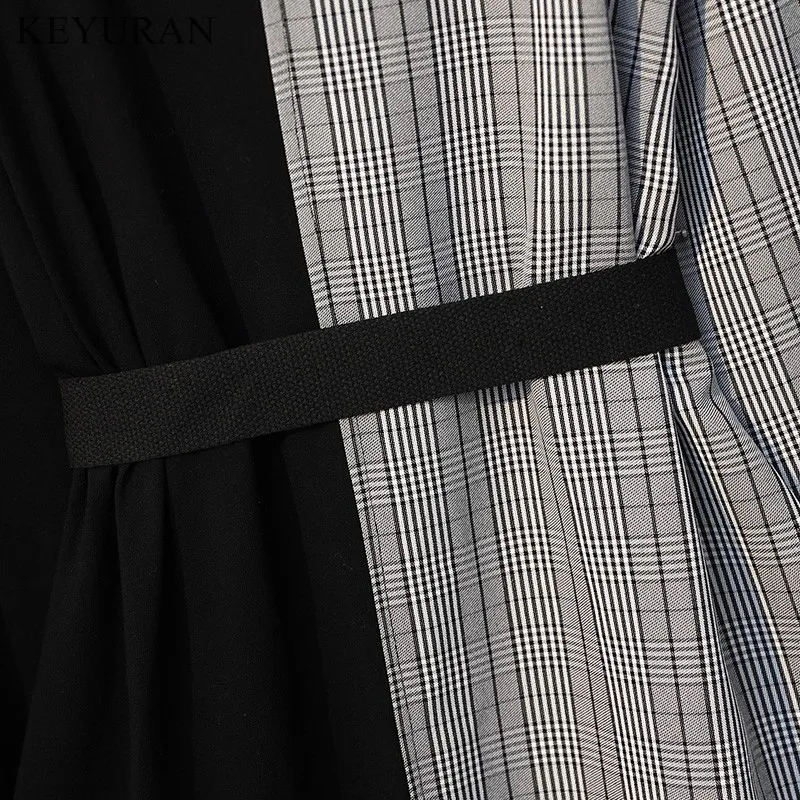 XL 5XL плюс размер женское платье с длинными рукавами весна 2019 уличная печать