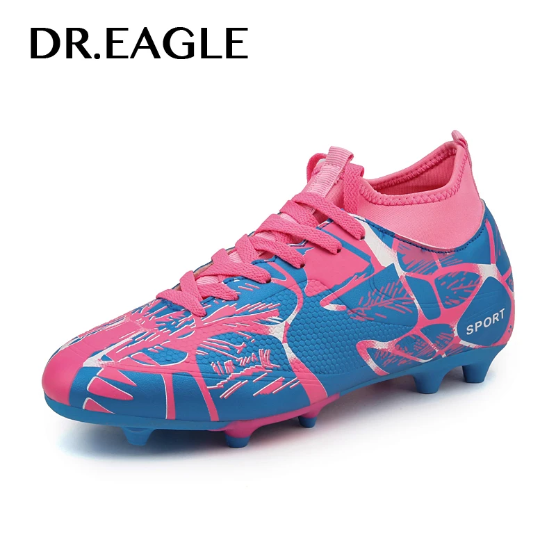 Д р Орел Открытый мужские дети crampon Футбол обувь futsal высокие ботильоны для мужчин