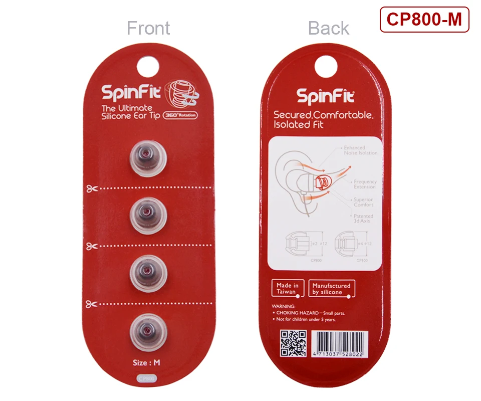1 пара(2 шт.) NICEHCK SpinFit CP100 CP100M CP800 CP220-M2 наушники-вкладыши патентованный силиконовый наушник инновационная технология наушник