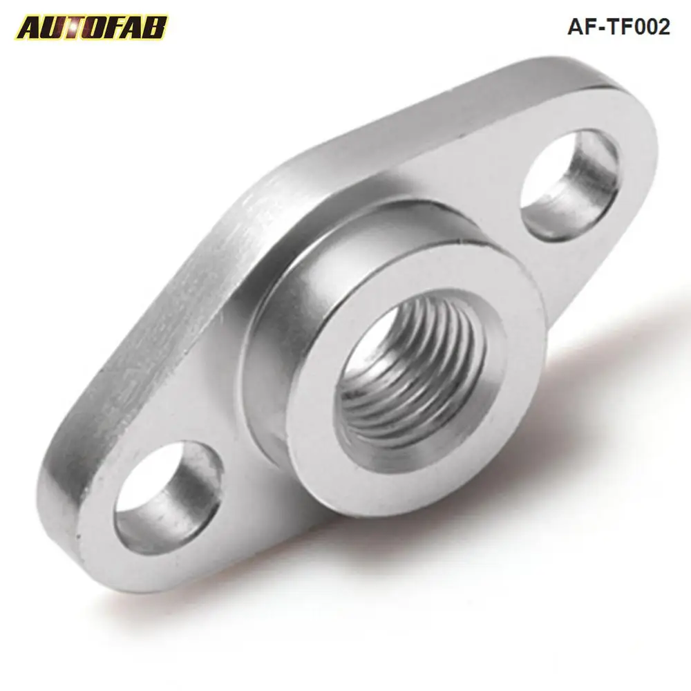 1/4 NPT Женский Алюминиевый Масляный сливной турбо фланец T3 T4 T04 GT40 GT55 AF TF002|turbo flange|t3
