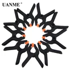 UANME 10 шт., 2 дюйма, 65 мм, для телефона, планшета, ЖК-дигитайзер, зажим для крепления экрана, нескользящая ручка, для ремонта, ручной инструмент, пластиковый зажим