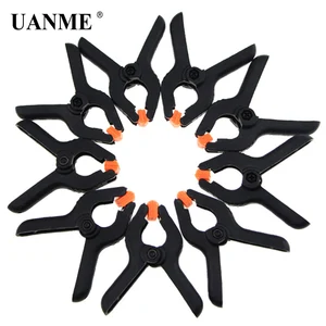 UANME 10 шт., 2 дюйма, 65 мм, для телефона, планшета, ЖК-дигитайзер, зажим для крепления экрана, нескользящая ручка, для ремонта, ручной инструмент, пластиковый зажим