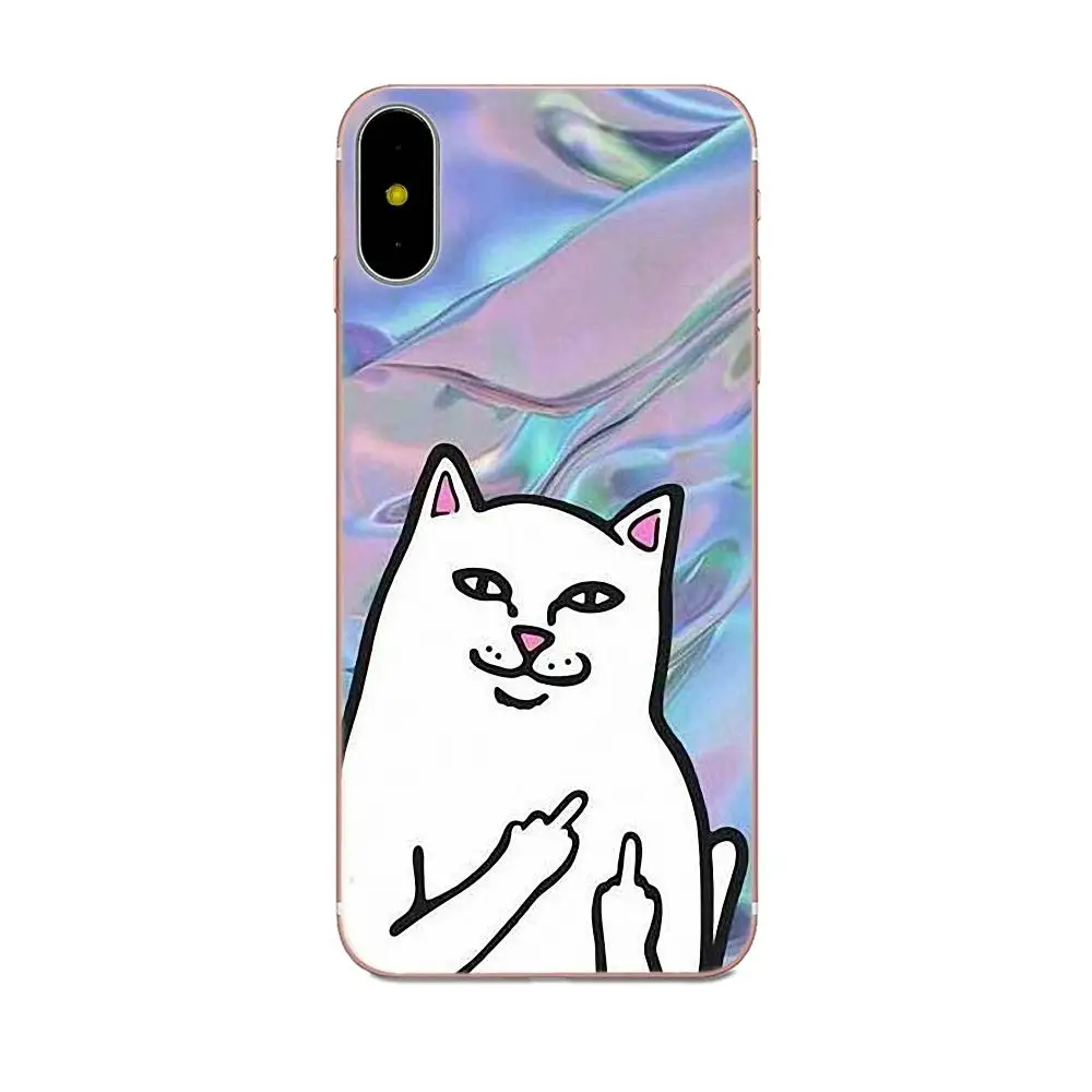 as picture Rip N Dip Cat для Apple IPhone X XS Max XR 4 4s 5 5C 5S SE 6 6S 7 8 Plus Мягкий чехол из ТПУ для телефона - Цвет: as picture