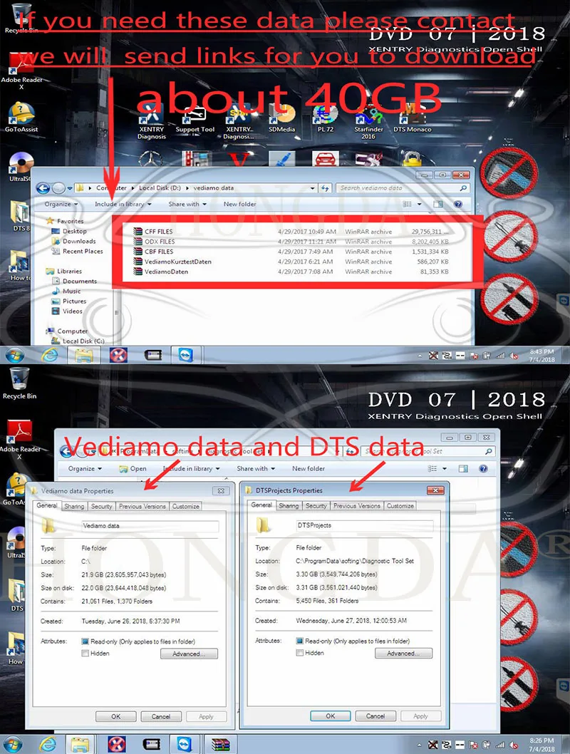 Новейшее комплексное,12 MB STAR C4 полное Программное обеспечение XENTRYSCN/DASEPC/WIS/Starfinder/EWA/VEDIAMO/DTS-Monaco HDD/SSD для C4/C5