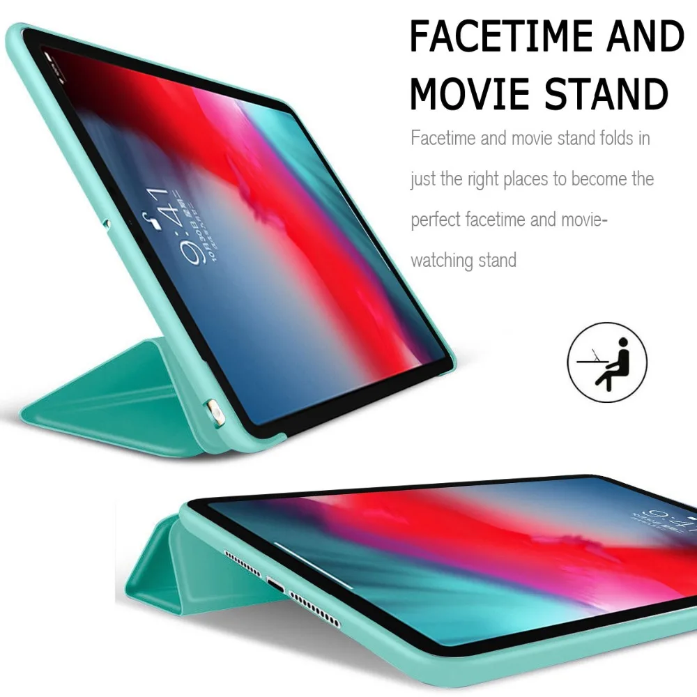 Чехол для iPad Pro 11 &quot2018 Умный Магнитный ударопрочный ультратонкий Гибридный