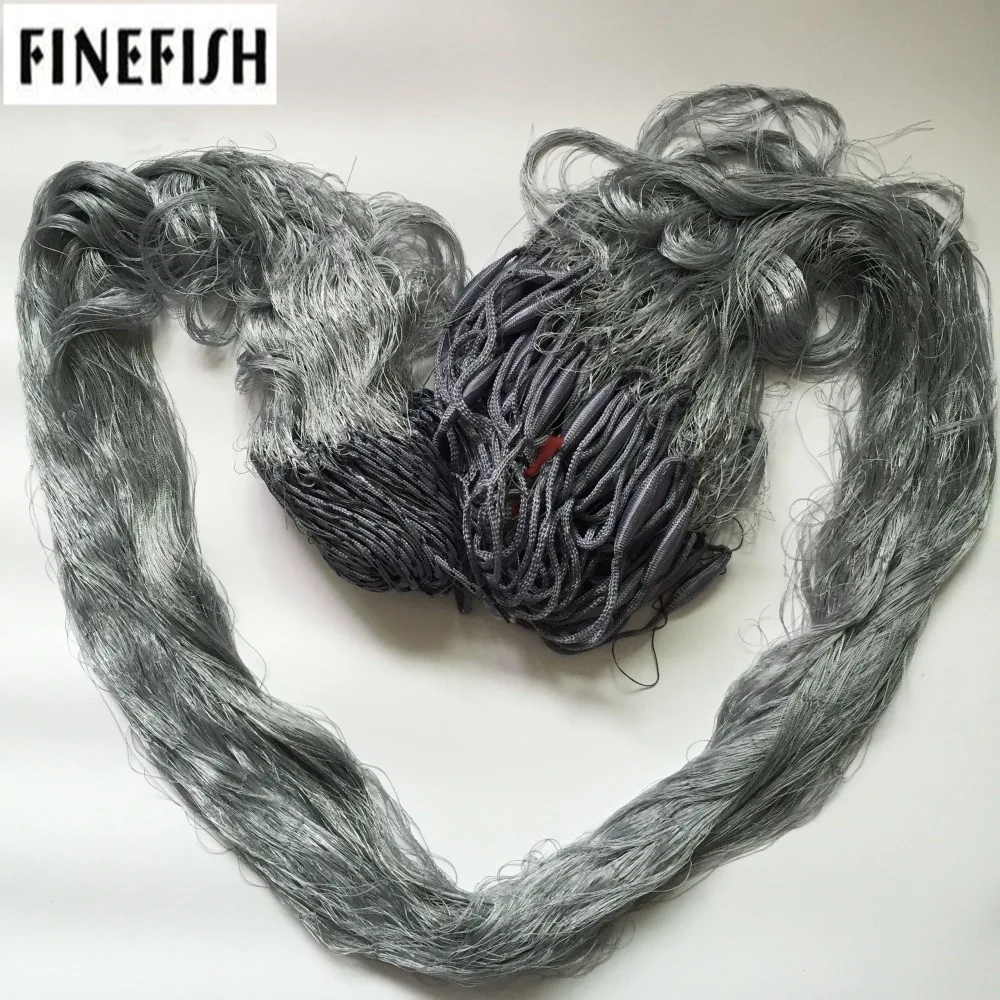 Сеть рыболовная Finefish Finland Gillnet трехслойная нейлоновая 1 8 м *(30 или 60 м)|Рыболовные