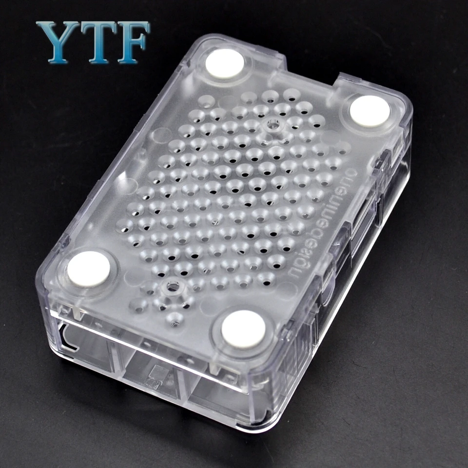 Чехол для Raspberry pi 3 B +/4B черно-белый и прозрачный высококачественный чехол из